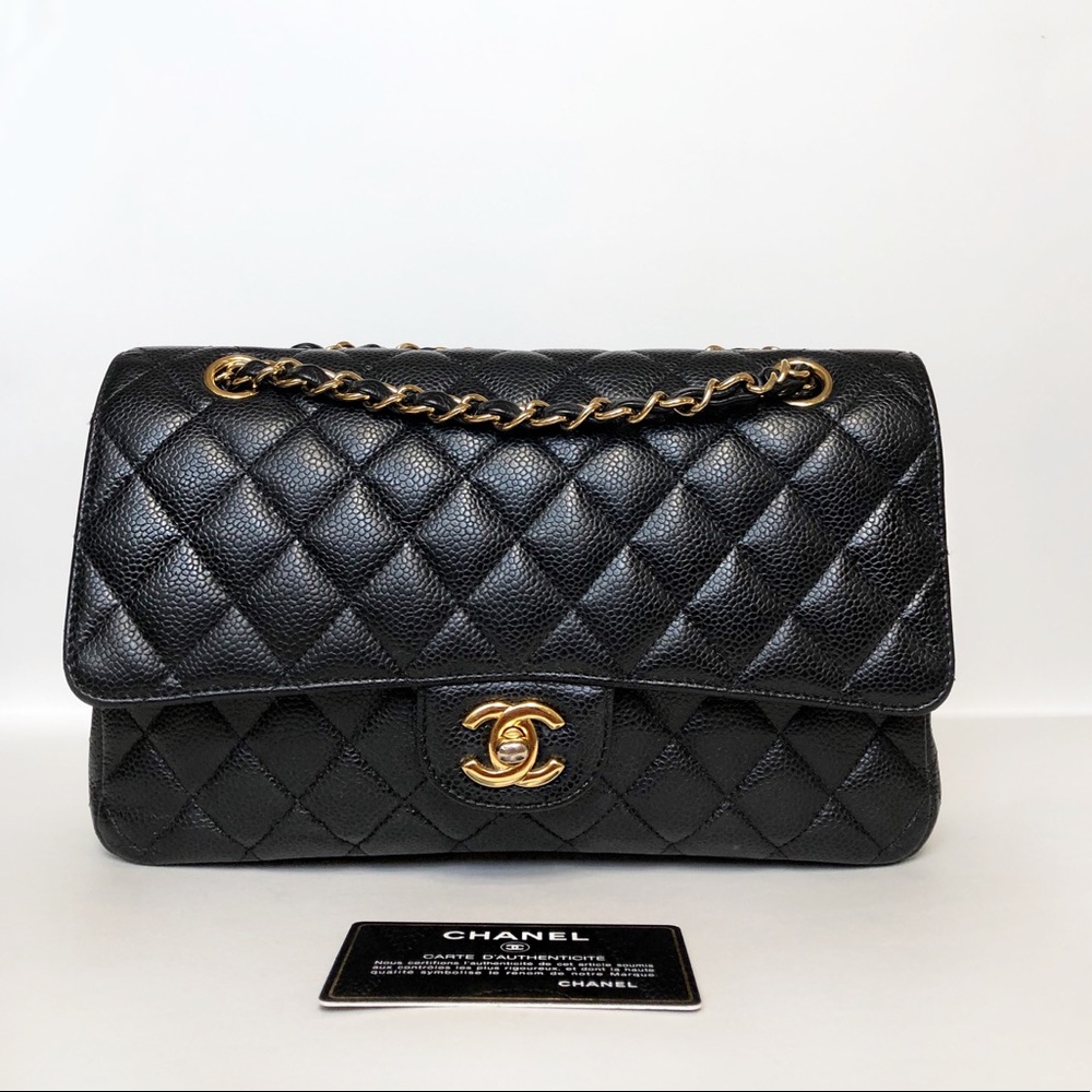 ❌❌SOLD❌❌ Chanel Classic Caviar Flap GHW